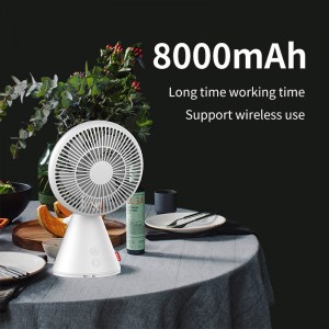 FS03 nuevo ventilador telescópico de escritorio portátil para el hogar al aire libre con batería recargable