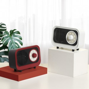 FCH03 Portable Mini Air Warmer Room Heater Retro Fan Heater