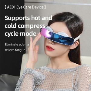 AE01 eyes care device eye dual cold and hot compreess care massager