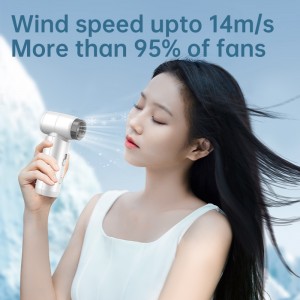 FS19 Handheld High Speed 80000 RPM Fan With Three Types Of Nozzle Multiple Function Mini Fan