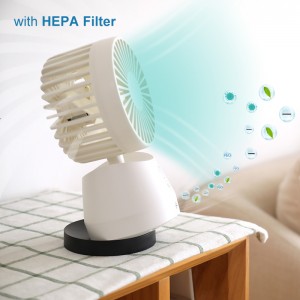 Ventilador de purificación de escritorio purificador de aire de iones negativos JH001 800W