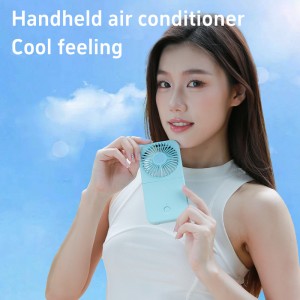 FB13 Summer mini neck fan electric motor cooling fan rechargeable table portable air conditioning