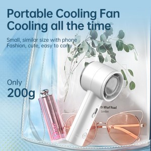 FS20 Mini portable handheld fan 2000mAh high speed fan