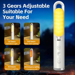 DH01 Kreative faltbare Campingleuchten Multifunktions-Campinglampen Taschenlampe LED-Licht für Camping