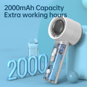 FS20 Mini portable handheld fan 2000mAh high speed fan