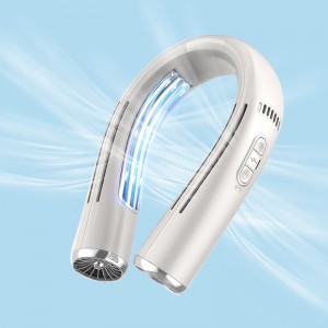 Ventilateur de refroidissement de cou pour climatiseur de cou FB09, ventilateur de cou rechargeable de Type C