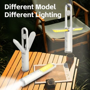 DH01 Kreative faltbare Campingleuchten Multifunktions-Campinglampen Taschenlampe LED-Licht für Camping