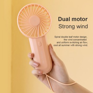 FD01 Mini Portable Handheld Fan USB Rechargeable Fan