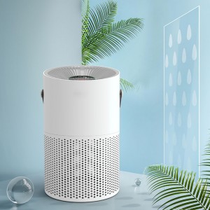 CP02 Home office desktop air purifier with battery rechargeable