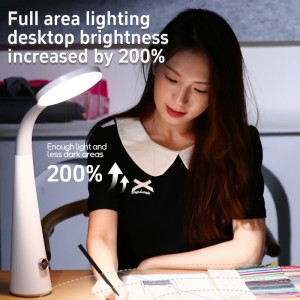 DX01 Professional Study Eye Protect Reading Table Lamp Type C Rechargeable Study Desk Light