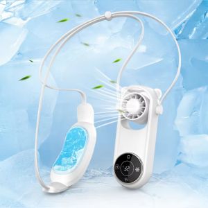 FB06 Wearable Hanging Neck Cooling Fan 5000 mAh Usb Rechargeable Neck Fan