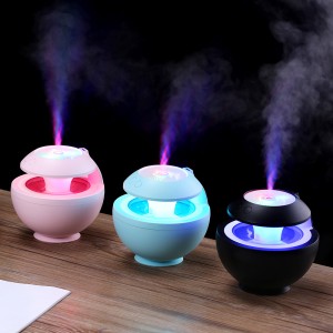 Meilleur humidificateur d'air à brume fraîche pour chambre à coucher et maison avec lumière ambiante