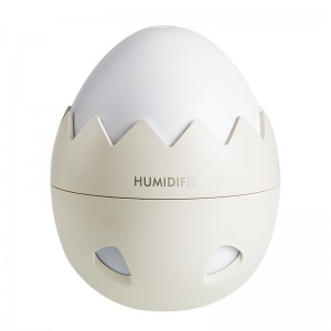 Mini humidificador de aire con forma de huevo para oficina en casa