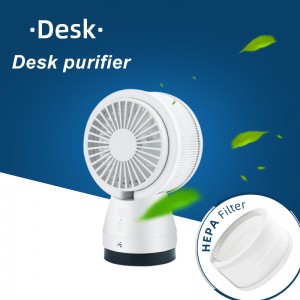 Ventilador de purificación de escritorio purificador de aire de iones negativos JH001 800W