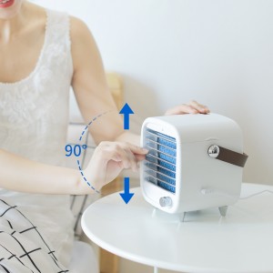 Ventilador de refrigeración por agua con enfriador de aire portátil para mesa de escritorio pequeño FC01