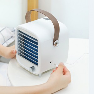 Ventilador de refrigeración por agua con enfriador de aire portátil para mesa de escritorio pequeño FC01