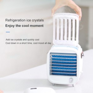 FC01 Portable Small Desk Table Air Cooler Water Cooling Fan