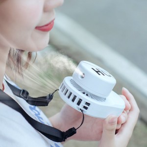 Tragbarer Mini-USB-Wasserkühlungs-Sprühventilator für den Außenbereich mit wiederaufladbarem Akku