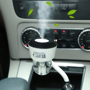 Humidificador de aire ultrasónico del mini difusor del aceite esencial del aromaterapia del coche CZ002 con el puerto de carga USB