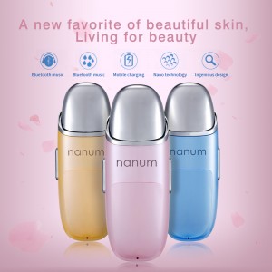 BA001 Beauty Face Spa Portable Humidifier Mini Atomizer Nebulizer Nano Mist Sprayer Beauty Massage Device