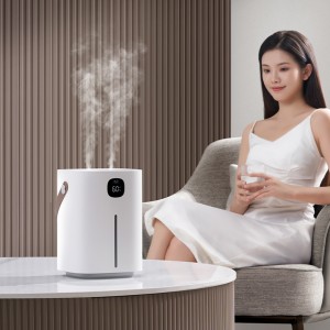 Mini humidificateur d'air sans fil HM01, 2l, Portable, Rechargeable, pour bureau